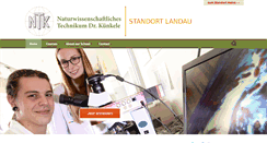 Desktop Screenshot of ntk-landau.de